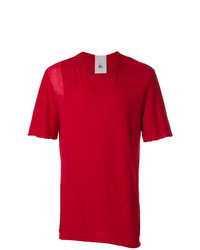 Мужская красная футболка с круглым вырезом от Lost & Found Rooms