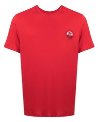 Мужская красная футболка с круглым вырезом от Michael Kors