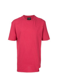 Мужская красная футболка с круглым вырезом от Overcome