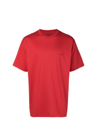 Мужская красная футболка с круглым вырезом от Pressure