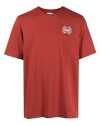 Мужская красная футболка с круглым вырезом от Puma