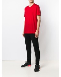 Мужская красная футболка с круглым вырезом от Alpha Industries