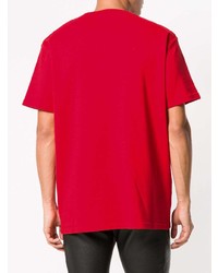 Мужская красная футболка с круглым вырезом от Alyx
