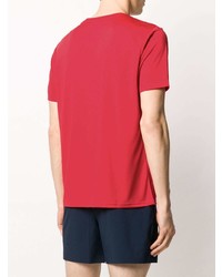 Мужская красная футболка с круглым вырезом от North Sails