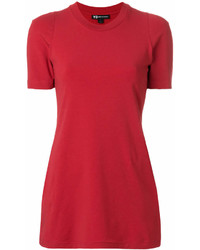 Женская красная футболка с круглым вырезом от Y-3