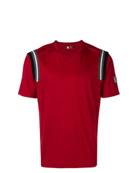 Мужская красная футболка с круглым вырезом от Z Zegna