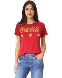 Женская красная футболка со звездами от Chaser