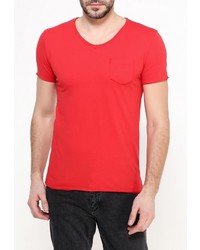 Мужская красная футболка от Aarhon