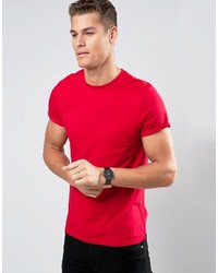 Мужская красная футболка от Asos