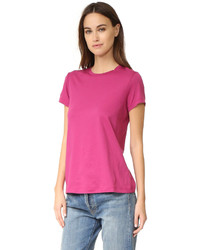 Женская красная футболка от Vince