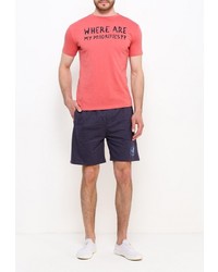 Мужская красная футболка от Bruebeck