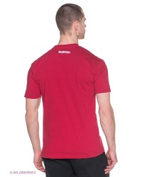 Мужская красная футболка от Burton