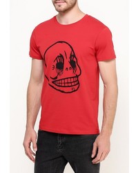 Мужская красная футболка от Cheap Monday