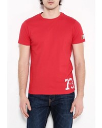 Мужская красная футболка от E-Bound