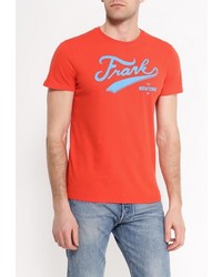 Мужская красная футболка от Frank NY