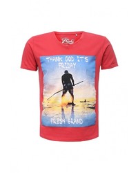 Мужская красная футболка от Fresh