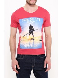 Мужская красная футболка от Fresh