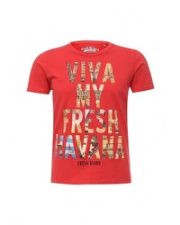 Мужская красная футболка от Fresh Brand