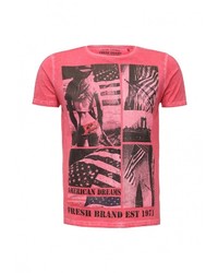 Мужская красная футболка от Fresh Brand