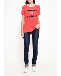 Женская красная футболка от Gap