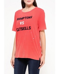 Женская красная футболка от Gap