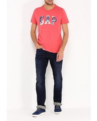 Мужская красная футболка от Gap