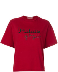 Женская красная футболка от Golden Goose Deluxe Brand