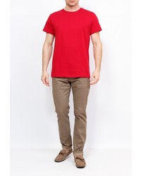 Мужская красная футболка от GREG