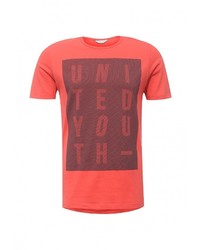 Мужская красная футболка от Jack &amp; Jones