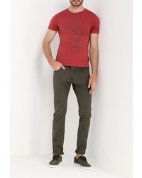 Мужская красная футболка от Just Key