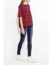 Женская красная футболка от Levi's