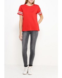 Женская красная футболка от Levi's