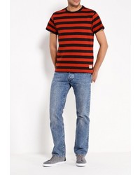 Мужская красная футболка от Levi's