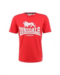 Мужская красная футболка от Lonsdale
