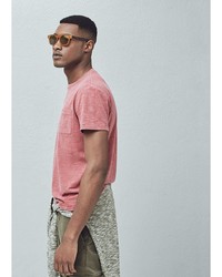 Мужская красная футболка от Mango Man