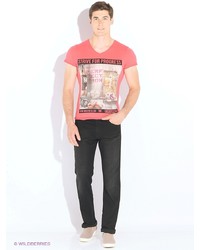 Мужская красная футболка от Marco Masini