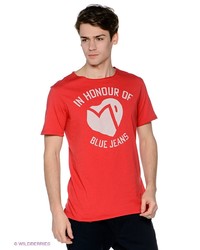 Мужская красная футболка от Meltin Pot