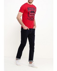 Мужская красная футболка от Mezaguz