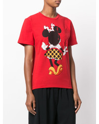 Женская красная футболка от Victoria Beckham