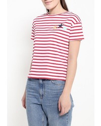 Женская красная футболка от Modis