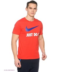 Мужская красная футболка от Nike