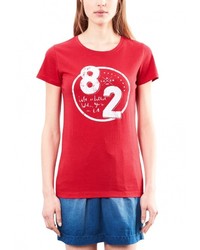 Женская красная футболка от Q/S designed by