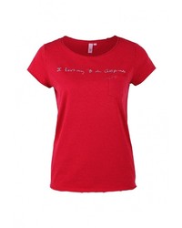 Женская красная футболка от Q/S designed by
