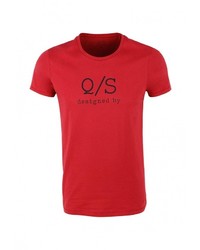 Мужская красная футболка от Q/S designed by