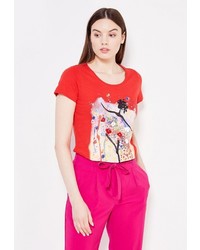 Женская красная футболка от Rinascimento