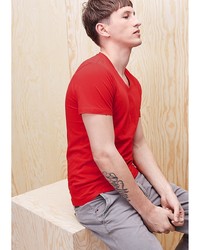 Мужская красная футболка от s.Oliver