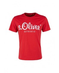 Мужская красная футболка от s.Oliver