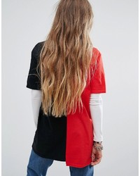 Женская красная футболка от Reclaimed Vintage