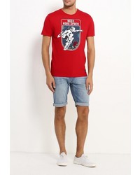 Мужская красная футболка от SPRINGFIELD