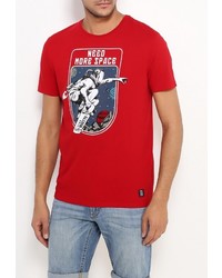 Мужская красная футболка от SPRINGFIELD